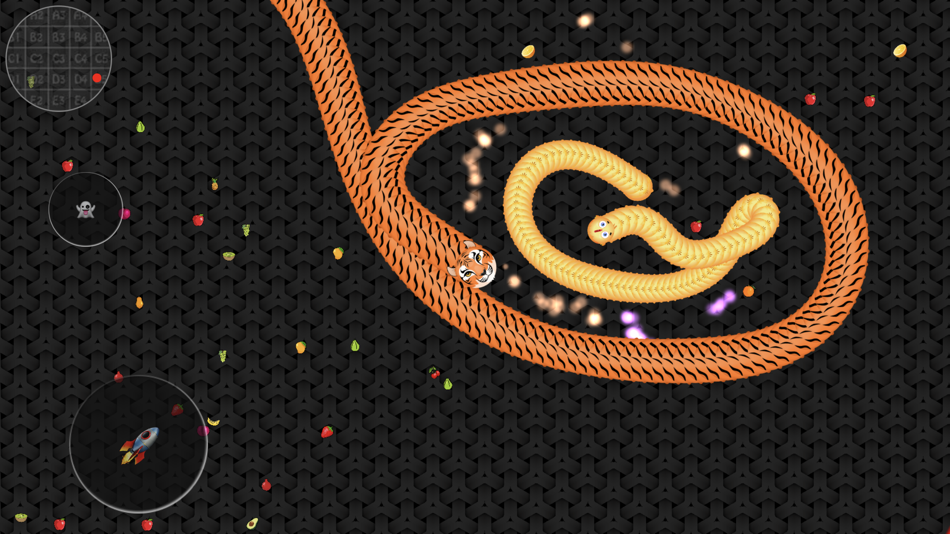 #7. Viper.io - Worm & snake game (iOS) Podle: Mikhail Prysiazhniy