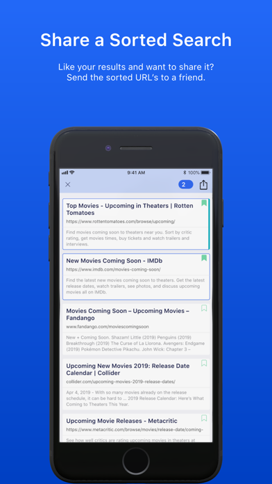 Twittle It Search iPhone screenshot 7 - Productivity app
