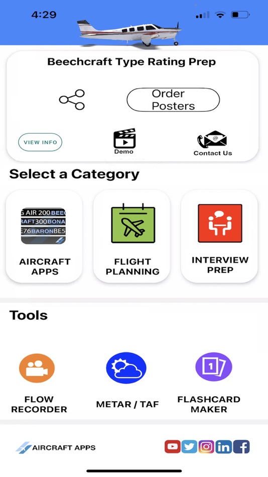 #4. iBEECHCRAFT Checkride Prep (iOS) 由: Aircraft Apps LLC