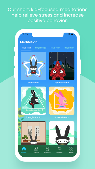 Ninja Focus: Kids Mindfulness Screenshot
