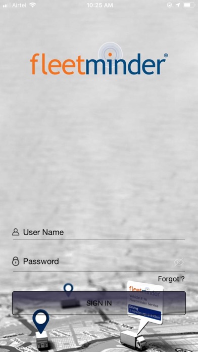 Screenshot #1 pour Fleetminder Fleet Management