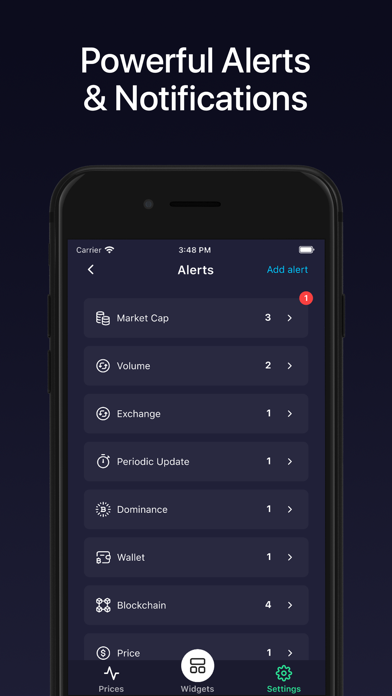 Coinlytics: Track BTC & Crypto Screenshot