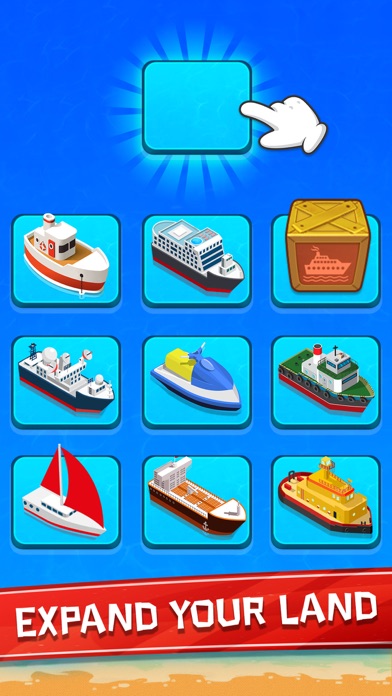 Screenshot #2 pour Merge Ship - Idle Tycoon Game