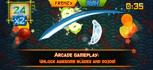 ‎Fruit Ninja Classic Screenshot