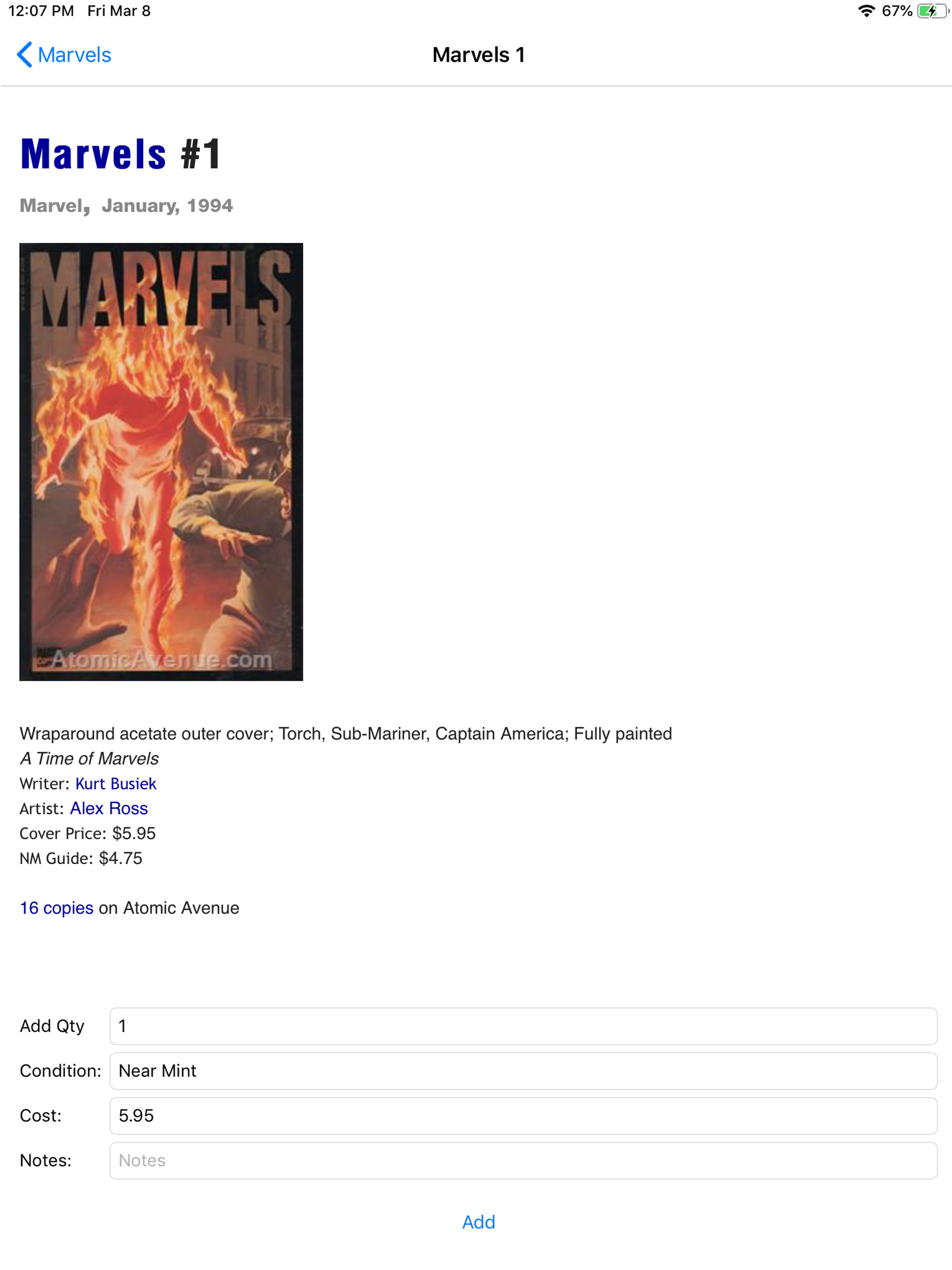 ComicBase Mobile screenshot 4