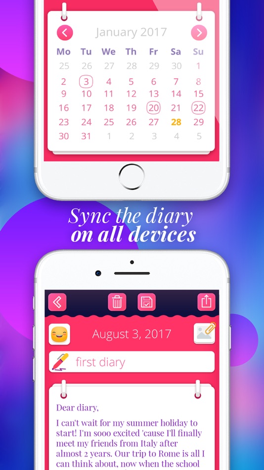 #2. My Super Secret Diary Notes (iOS) 由: Ivan Antic