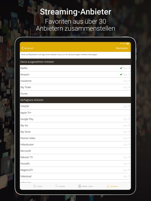 WerStreamt.es? Filme & Serien iPad screenshot 4 - Entertainment app