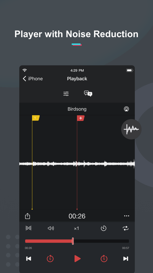 #2. Voice Recorder & Notes Pro (iOS) 게시자: Linfei Ltd.