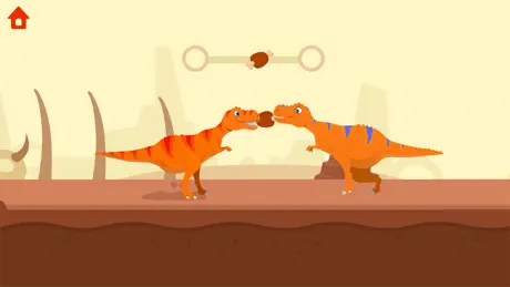 Dinoinsel-Spiele für Kinder