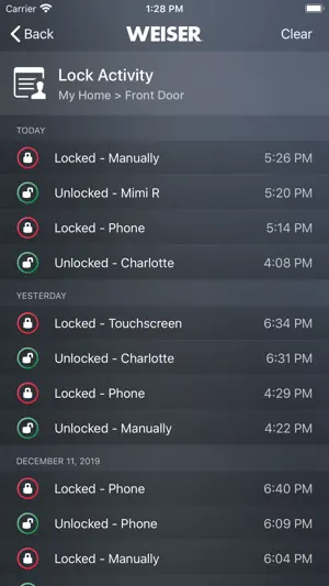 Weiser Premis Smart Lock screenshot 4