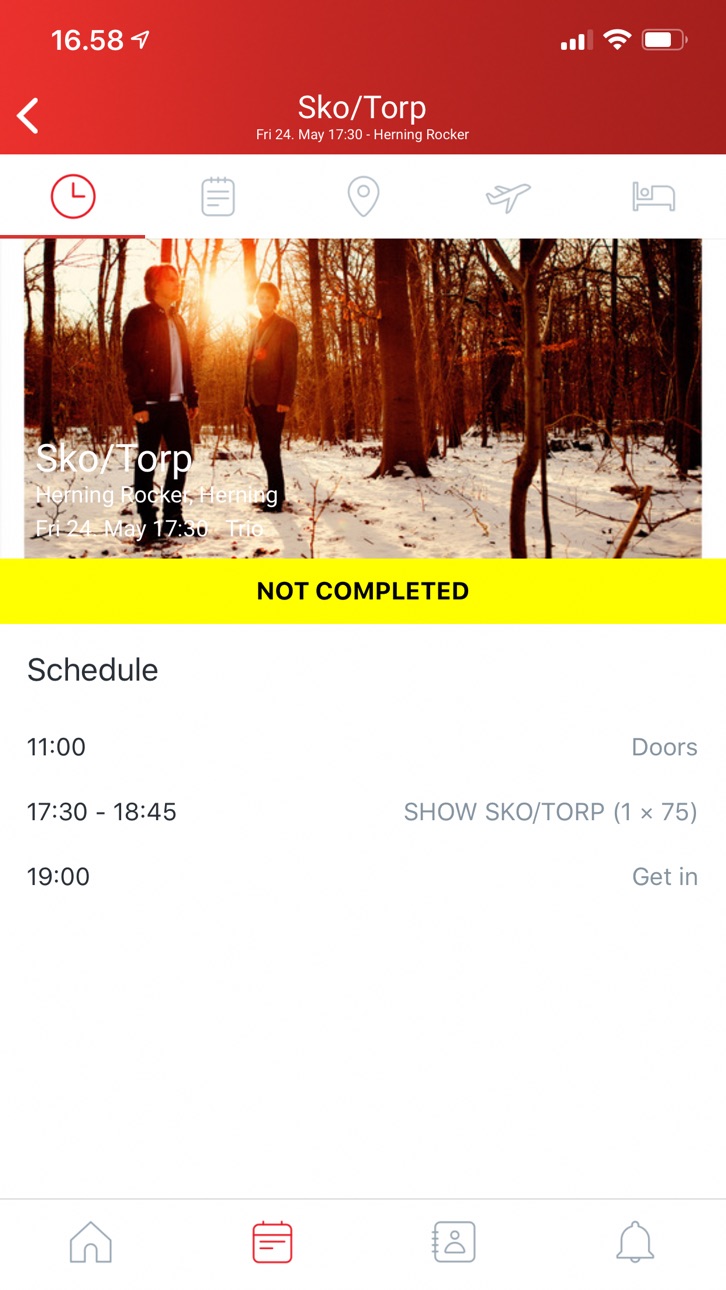 iPhone screenshot