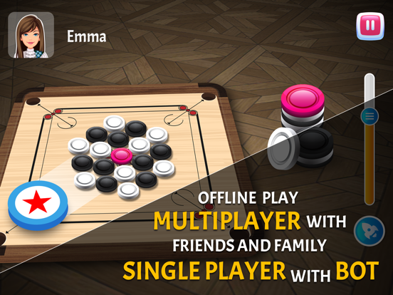 Screenshot #4 pour Carrom Challenge: Multiplayer