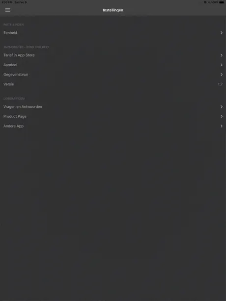 Anemometer: Windsnelheid