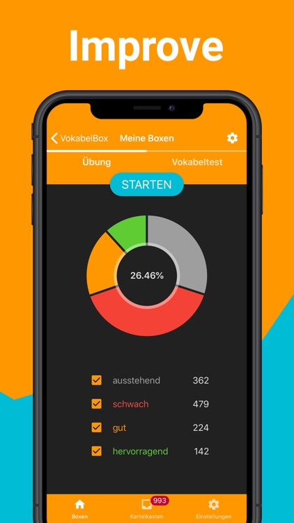 VokabelBox Vocabulary trainer