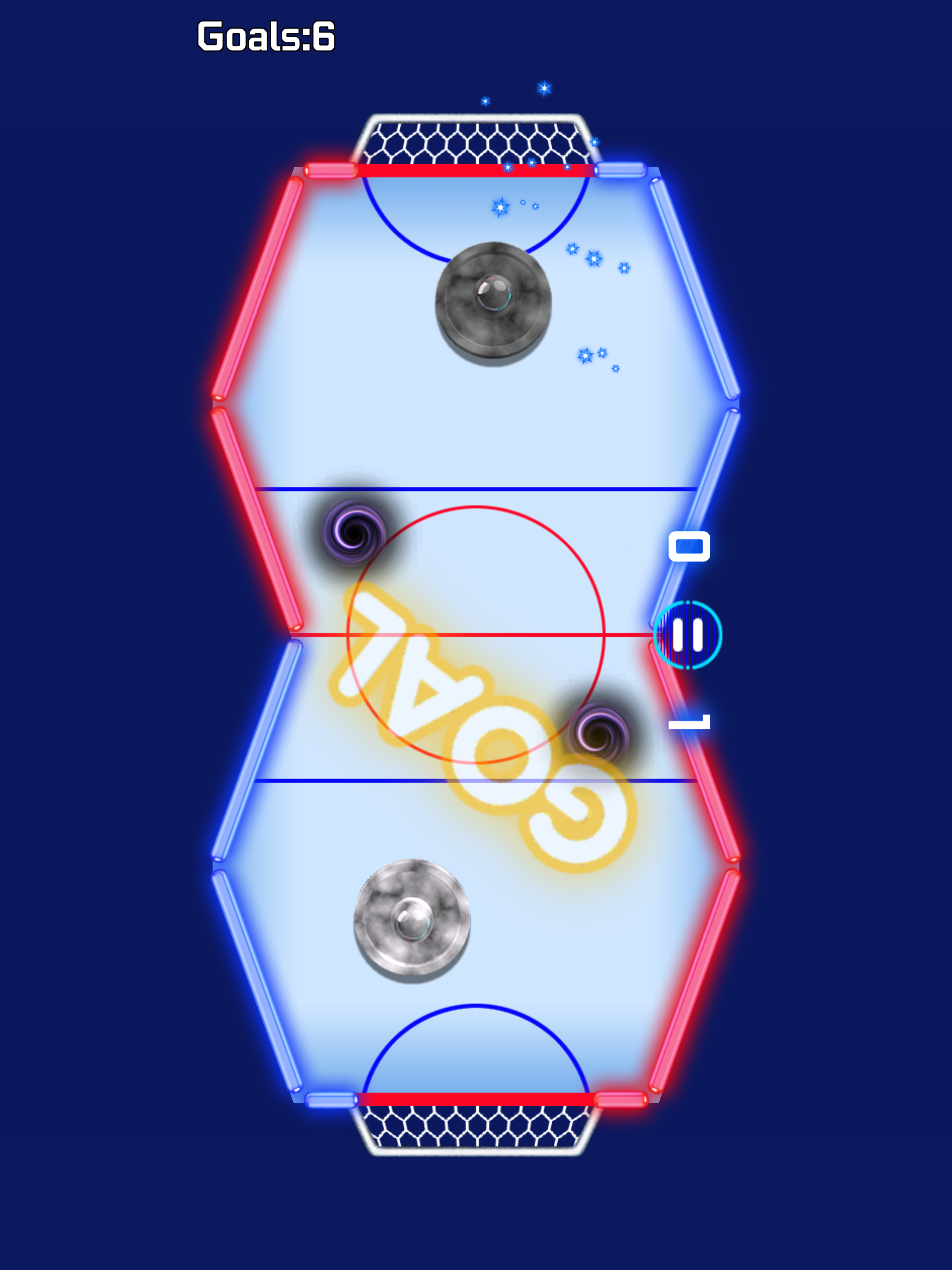 Glow Hockey Strike