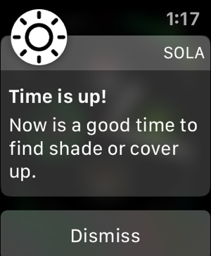 ‎Sola: Sun UV & Vitamin D Timer Screenshot