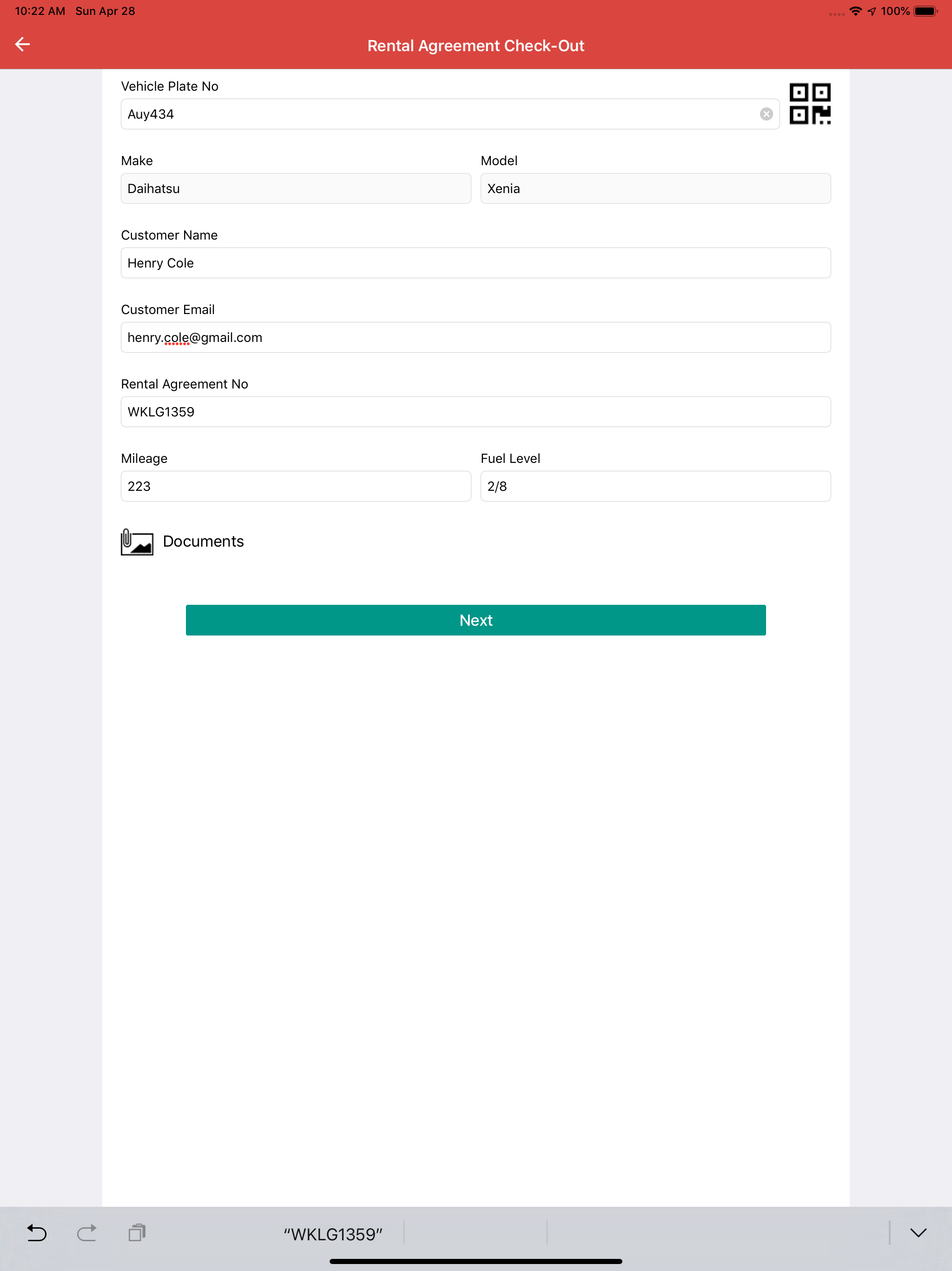 Vehicle Mobile Inspection(VMI) screenshot 9