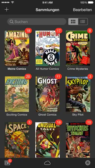 Screenshot von IComics auf dem iPhone 3