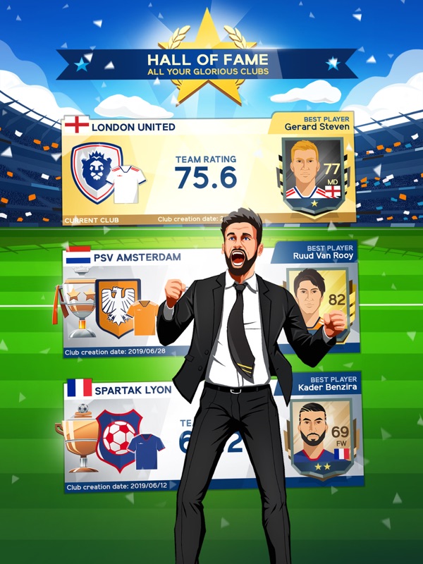 Idle Eleven: Magnate de fútbol screenshot 12