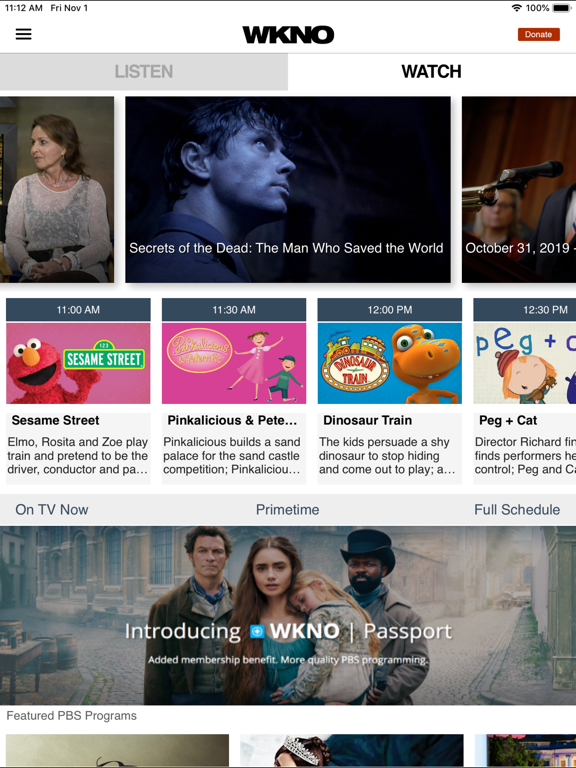 WKNO App iPad screenshot 4 - News app