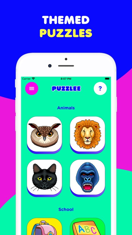 Animal zoo farm puzzle Puzzlee screenshot-6