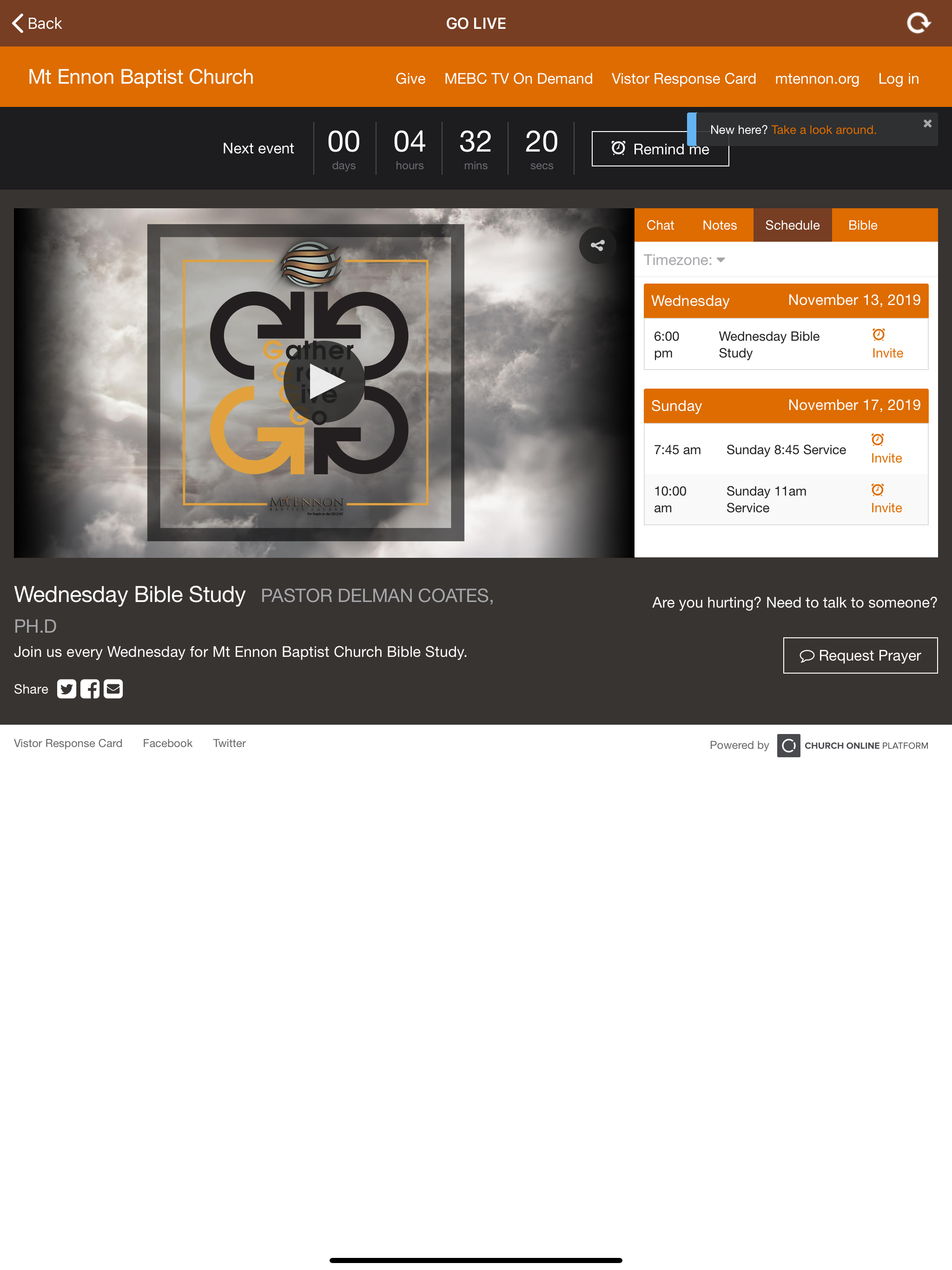 Mt. Ennon Baptist Church screenshot 7
