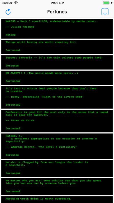Screenshot #2 pour bsd fortune