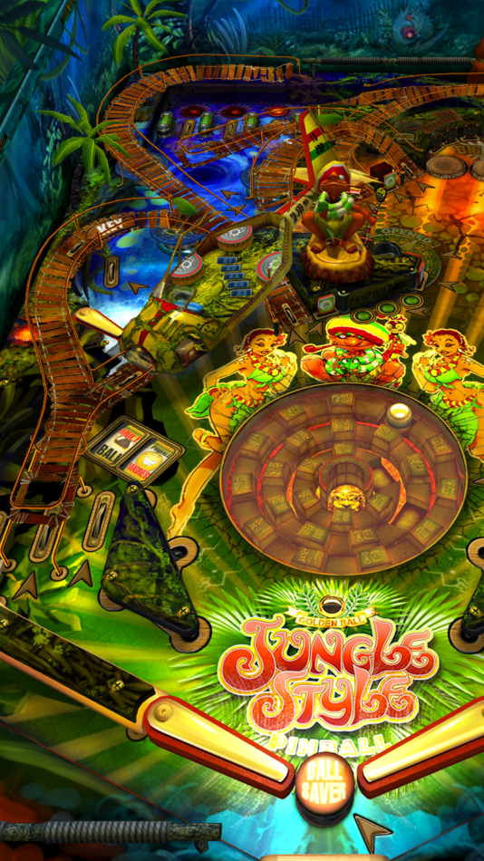 #4. Jungle Style Pinball (iOS) Bởi: BrainVault Games, LLC