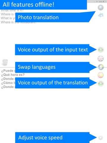 Offline Translator Pro 8 langのおすすめ画像1