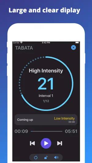 TimeFit - Interval Timer screenshot 1