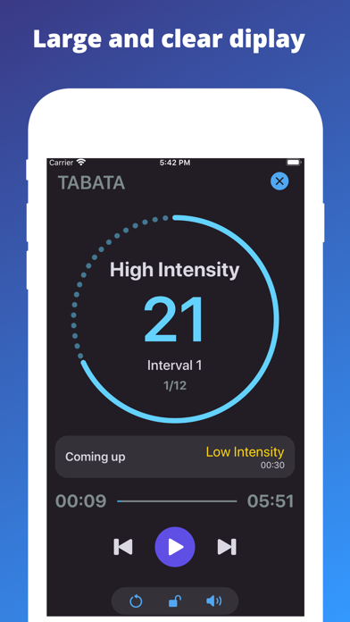 TimeFit - Interval Timer Screenshot 1 of 7