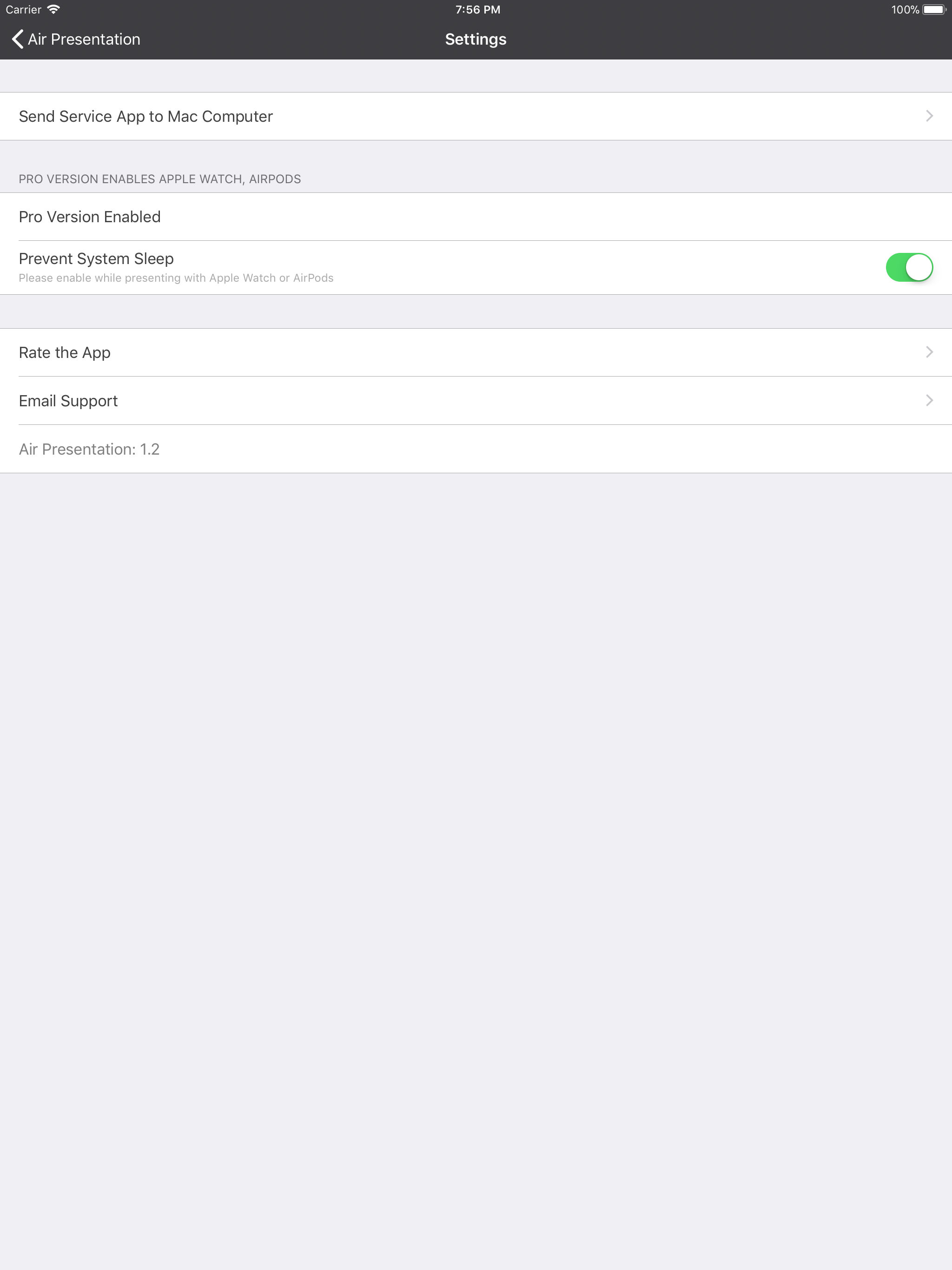 Air Presentatation -PPT remote screenshot 8