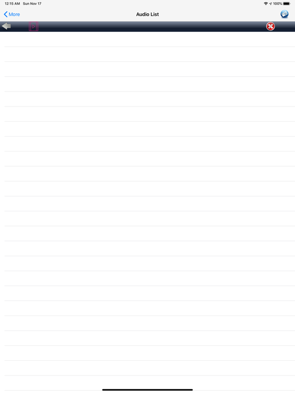 DriveRecord iPad screenshot
