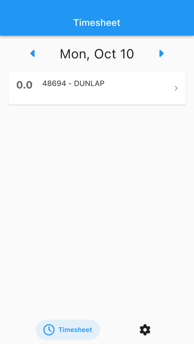 Boomerang Timesheets Screenshot