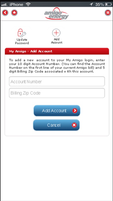 My Amigo Energy Screenshot