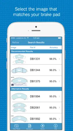 Bendix Brake Pad Identifier screenshot 3