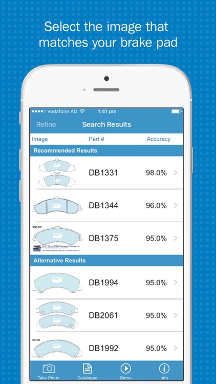 Bendix Brake Pad Identifier