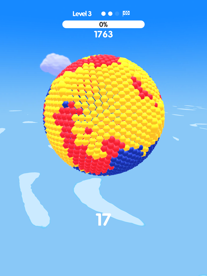 #5. Ball Paint - Color Puzzle 3D (iOS) 来自: RadPirates
