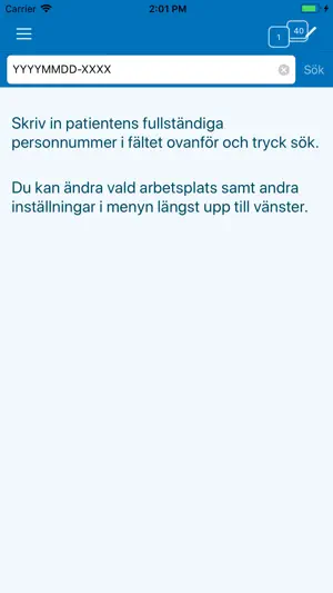 e-Förskrivning screenshot 2
