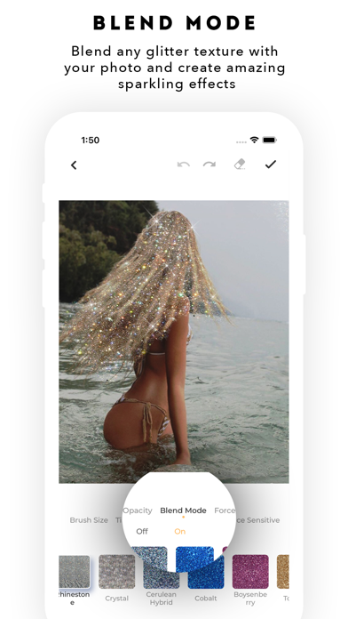Screenshot #2 pour Glitterr - Sparkle Effects