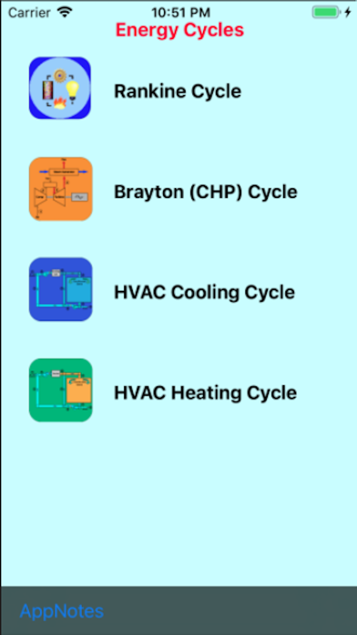 Energy Cycles Screenshot
