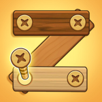 Screw Puzzle: Wood Nut & Bolt на пк