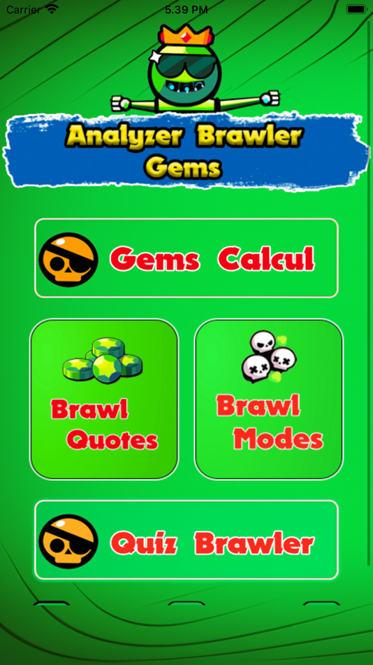 #1. Gems Analyzer for Brawl Stars (iOS) 来自: Mourad Akka
