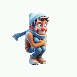 Chilly Man Stickers