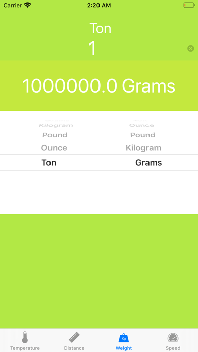 Screenshot #2 pour Convertisseur: Unités