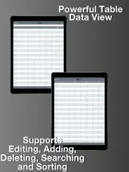 sqled - sql datenbank manager ipad bildschirmfoto 2