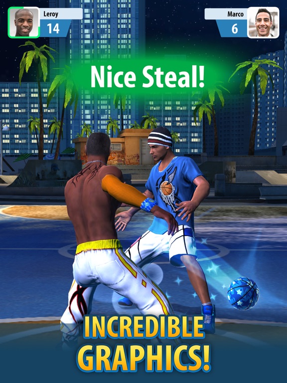 Screenshot #2 for Basketball Stars™: Multiplayer