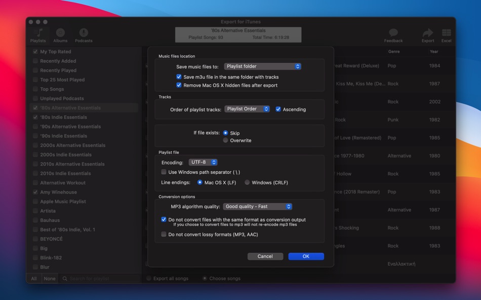 #5. Export for iTunes (macOS) Podle: Georgios Trigonakis