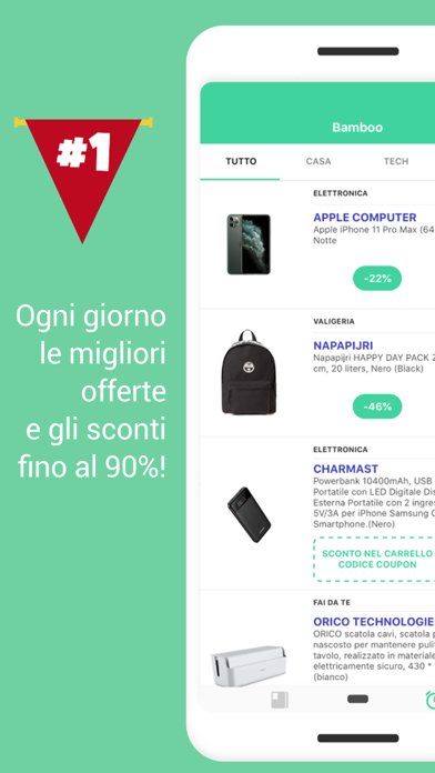 Screenshot #1 pour Bamboo - Offerte e sconti