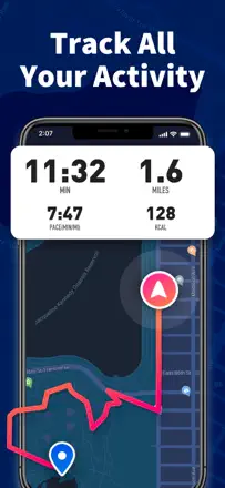 Running App : capture d’écran 1 sur 7